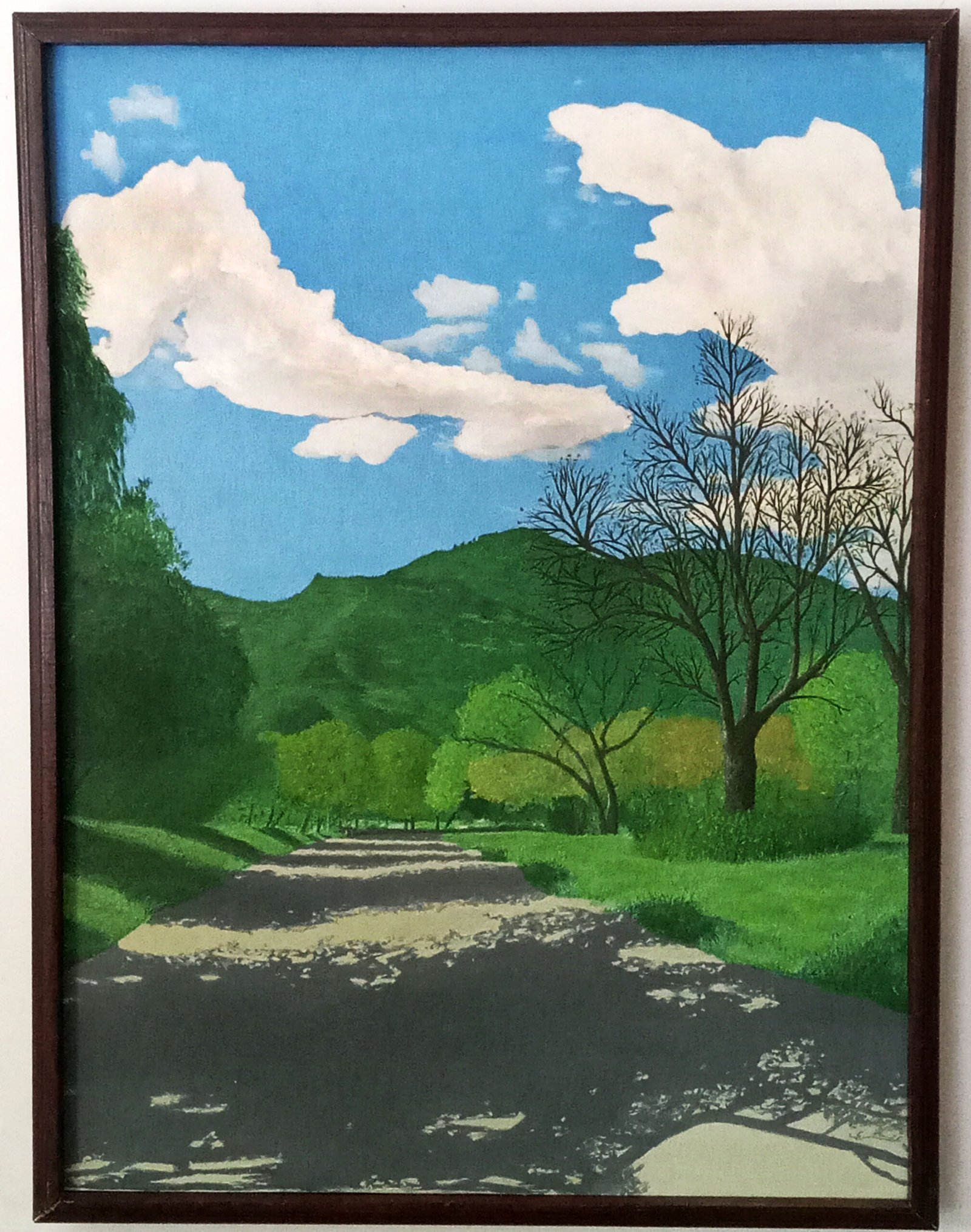 'Jacaranda at Atta Turk Avenue' Oil Painting. - Image 6