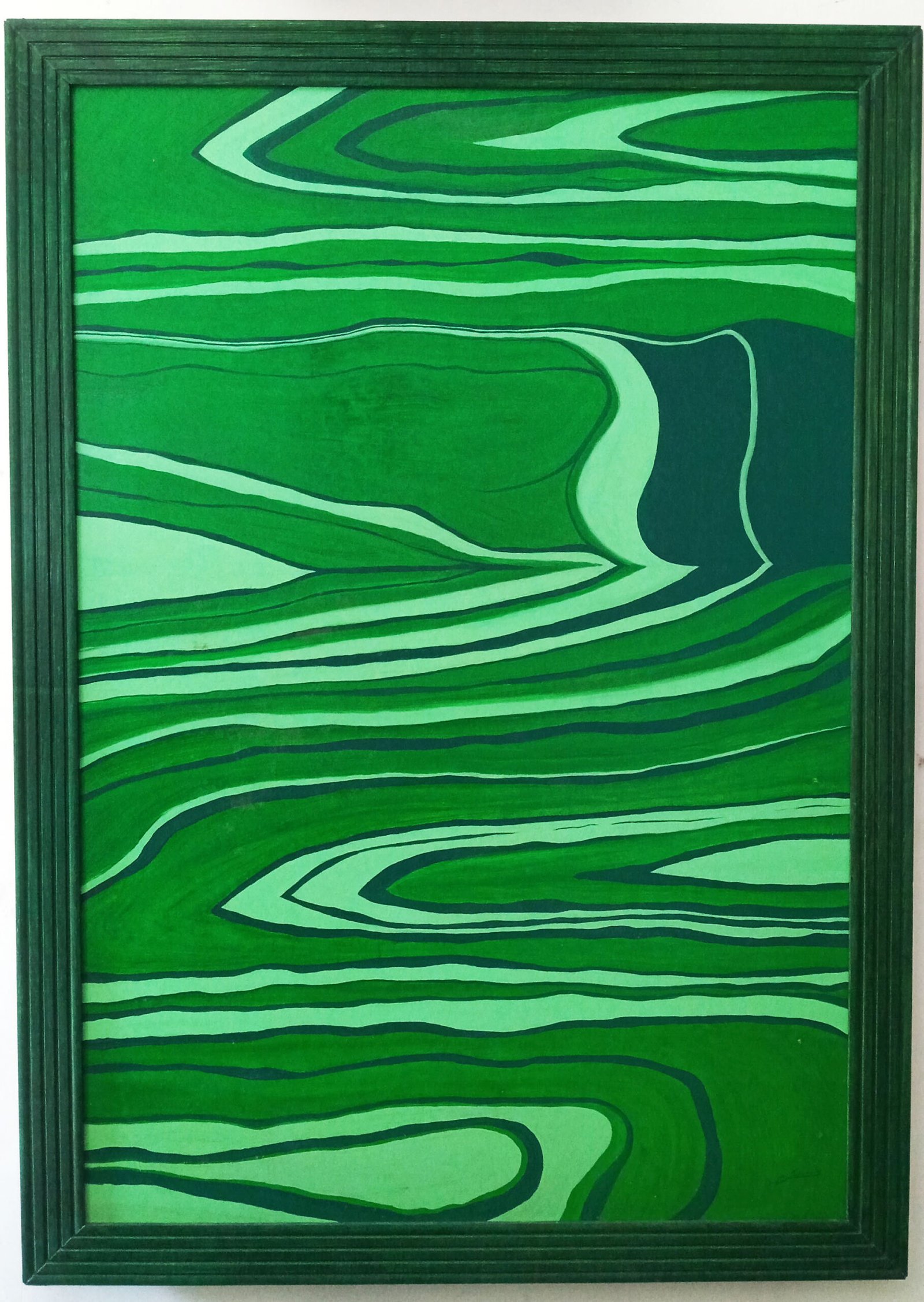 'Traces' oil painting - Image 4